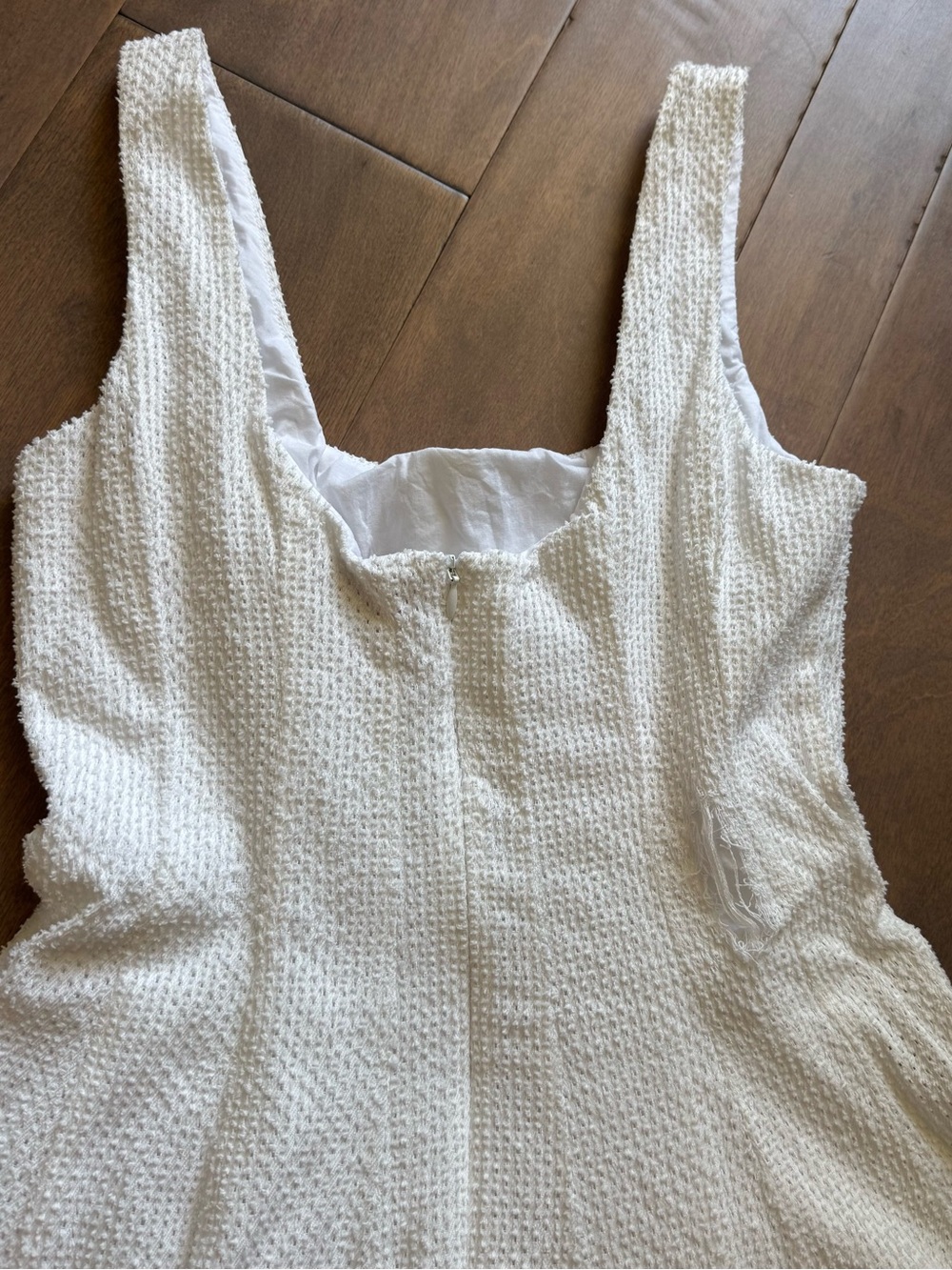 STAUD Wells Textured Mini Dress - Picture 12 of 12